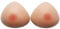 Vollence Triangel B Cup Silikonbrüste Silikon Brust Brustform Brustformen Gefälschte Brüste Falsche Brüste Künstliche für Mastektomie Prothese Transvestiten Crossdressers