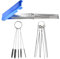 BUYGOO Carburadores Carbon Dirt Jet Remove Cleaner, 13 Hilos de Limpieza Set + 10 Cleaning Needles + 5 Nylon Brushes Tool Kit para Motocicleta ATV Moped Welder Carb