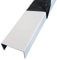 Alu U-Profil weiss Abdeckprofil aus 1,5mm Aluminium Verkehrsweiß RAL 9016 Einfassprofil Kantenprofil Abschlussprofil Aluminiumschienen Aluschiene Schenkelinnenmaß: 40 x 40 x 40 mm Länge: 1000 mm