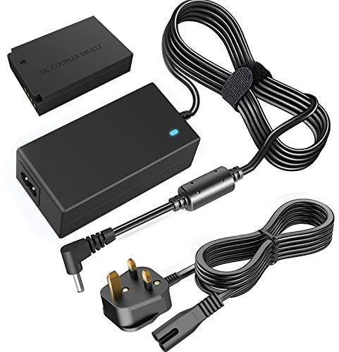 F1TP ACK-E12 DR-E12 DC Coupler LP-E12 Dummy Battery Power Supply and DR-E12 Kit Replacement for Canon EOS M, EOS M2, EOS M10, EOS M50, EOS M50 Mark II, EOS M100, EOS M200, Kiss M2 Cameras