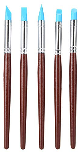 Zähne Silikonstift, Silikonbürste, 6,3 Zoll weich für Heimzähne Okklusalfläche Schmutz entfernen