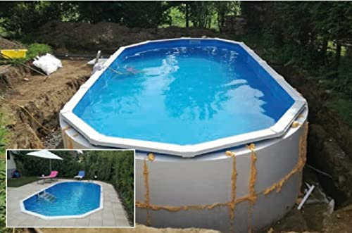 Festiv Druckschutz 9,2 x 4,6m x 60cm hoch Wärmeschutz Isolationsschutz Pool