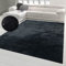 Teppich-Traum Schlafzimmer Teppich | weicher Flor pflegeleicht | in schwarz, Größe 240 x 340 cm