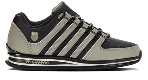 K-Swiss Herren Rinzler Sneaker, BLK/London/SNW WHT, 44.5 EU