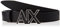 Armani Exchange Casual Sustainable, Logo Buckle Belt, Black, Extra Small