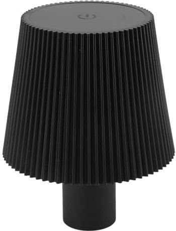 Bottle Lamp - 3 Color Dimming - 4000mAh Rechargeable - Cordless and Waterproof(IP54) - Portable Table Lamp Ideal for Outdoor Restaurants and Bedrooms (Black)