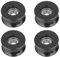 Ouitble Riemenscheibe U-Typ, Pully U Roller Sonstige Lager Kugellager U-Nut-Rollen-Rollenführungsrad für u-Nut-Riemenscheibe 0840UU 8x40x20.7mm