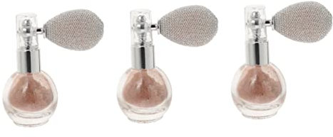 Angoily 3pièces Spray Brillant Pailleté Pour Corps Et Cheveux Spray Éclat Et Illumination Parfait Pour Festivals Et Soirées Teinte Nude