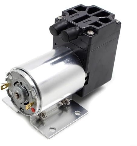 ZYNCUE Bomba de vacío de aire DC-12V Bomba de aire eléctrica 120kpa Mini bomba de vacío para muestreo de análisis de gas, instrumento, OON1YN17Q8B4F6TO3HE17