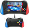SGM-X7M, Retro Handheld Game Console for Kids Adults | 3.5'' LCD Screen Portable Video Game Console with Rechargeable Battery | 500 Classic FC Games Support 2 Players and TV Connection (Black)