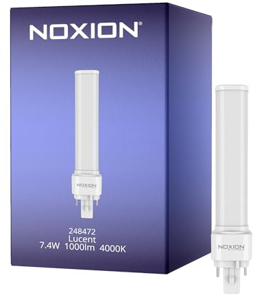Noxion Lucent PL-C LED 7.4W - 840 Kaltweiß | 2-Pins - Ersatz Für 26W