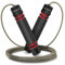PORTENTUM Springseil Erwachsene Fitness, Speed Rope Verstellbar mit Hautfreundlichen Schaum Griffe, Länge Einstellbar, rutschfest und Ideal für Fitness & Ausdauer, geeignet für Kinder und Erwachsene