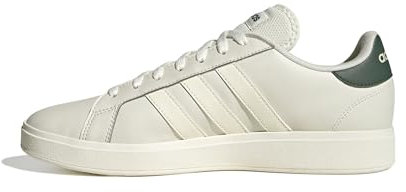 adidas Herren Grand Court Base 2.0 Shoes Schuhe, Orbit Grey/Off White/Legend ivy, 42 2/3 EU