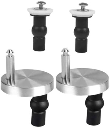 AUTSUPPL 4 Piezas Accesorios Para Asientos De Inodoro Bisagras Para Asiento De Inodoro Baño