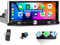 1G+32G 1 Din Autoradio Android 13 avec sans Fil Carplay et Android Auto, écran Tactile IPS de 6,9 Pouces, Bluetooth/GPS/WiFi, Radio FM/RDS, MirrorLink, 2 USB/Type-C, caméra de recul AHD/SWC/MIC