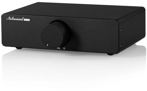 Nobsound HiFi Passiver Vorverstärker Lautstärkedämpfung RCA/XLR Stereo Audio Lautstärkeregler