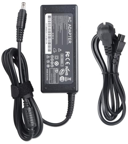WoskjXas 65W 19V 3.16A Laptop Ladegerät für Samsung N110 N120 N130 N140 N145 N150 RV510 RV520 R530 R540 R580 R730 SF310 SF410 SF510 NP-R440I NP-NF310, Netzteil AC Adapter (5.5x3.0mm)