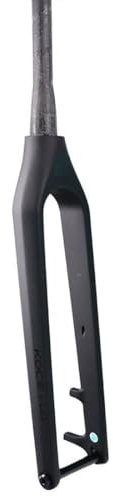 LYDSB Carbon MTB Starrgabel 29er Mountainbike-Gabel 1-1/2 Zoll konische Vorderradgabel Steckachse 15x110mm Boost-Gabel Scheibenbremse (Farbe: Schwarz)