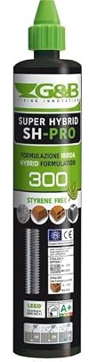 Ancorante chimico bicomponente 300 ml, per fissaggi su calcestruzzo e muratura, professionale – FENCESHOP