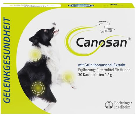 CANOSAN Gelenk Kautabletten 30 STK. für Hunde - Grünlippmuschel