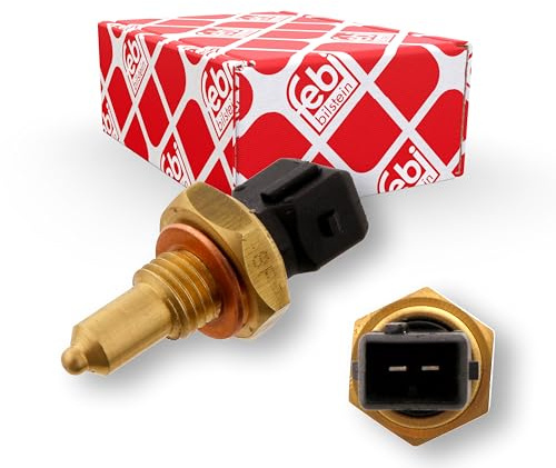 febi bilstein 29344 Kühlmitteltemperatursensor mit Dichtring, 1 Stück | Kompatibel mit: BMW 1, 1, 1, 1, 1 Cabriolet, 1 Coupe, 2 Cabriolet, 2 Coupe, 3, 3, 3, 3 Cabriolet, 3 Cabriolet, 3 Compact