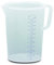 Brocca graduata in plastica, 5 L