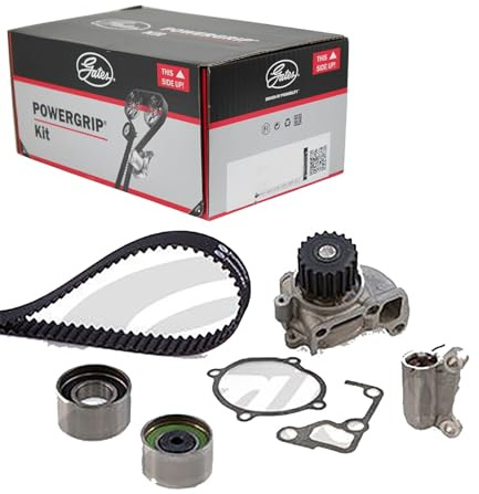 GATES KP25630XS Wasserpumpe + Zahnriemensatz Zähnezahl: 150 30 mm mit Wasserpumpe Kompatibel mit MAZDA 5 CR19 3 BK 6 Kombi GH 6 Station Wagon GY 6 Schrägheck GH