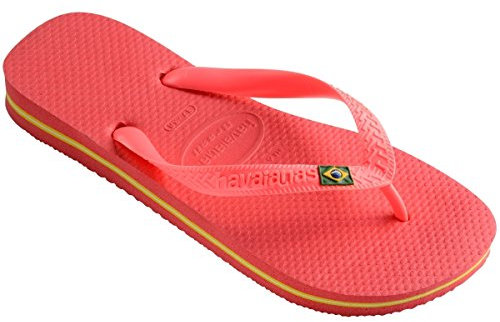 Havaianas Brasil, Infradito Unisex - Adulto, Rosa (Coralnew), 39/40 EU