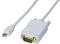 Exc 128216 Mini DisplayPort 1.1 vers VGA Câble Adaptateur – Blanc