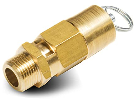 Sicherheitsventil 13 bar 1/4'' AG, 3070 NI/min - Sicherheitsventile Kategorie IV CE 97/23