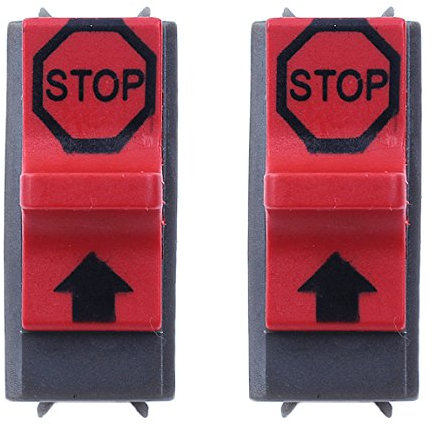 Haishine 2pcs On/Off Kill Stop Switch Kit for Husqvarna 362 365 371 372 385 336 Chainsaw #503718201