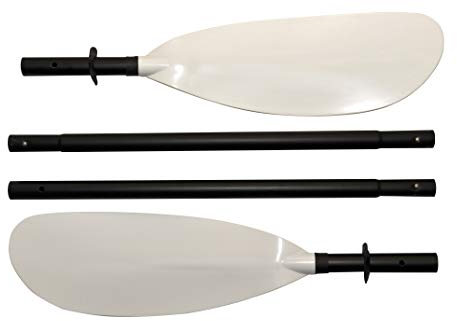 H2o White Camp Kajakpaddel, 220 cm, 4-teilig