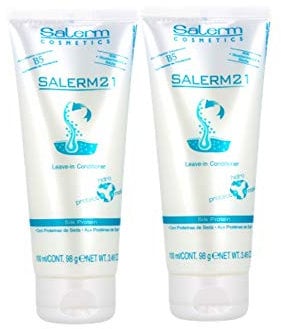 Salerm 21 Acondicionador Proteina de Seda Sin Aclarado 100ml (2 UNIDADES)