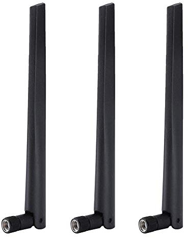Nikou Antena sma WiFi, Antena Externa de Tarjeta de Red inalámbrica SMA router WiFi Router para ASUS RT-AC68u