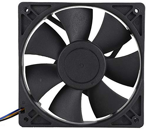 Ventilateur PWM 120MM, double roulement à billes 12V 0.8A 4Pin 3000RPM Contrôle automatique des vitesses du ventilateur à grand volume d'air longue durée pour une dissipation thermique extrême ou un s