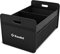 K KNODEL Organizador de maletero, almacenamiento plegable del maletero del automóvil, consolas y organizadores automotrices (Mediano, Negro)