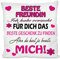 ICH Habe VERSUCHT Finden Kuschelkissen| Eltern Mama, Papa, Tante, Bruder, Schwester | Fotokissen | Motivkissen | bedrucktes Kissen | Kissen (mit Kissenfüllung, Beste Freundin)