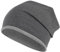 Smarilla Wintermütze Junge Kindermütze Beanie Fleece gefüttert, Größe: 54-56, Farbe: Graphitgrau