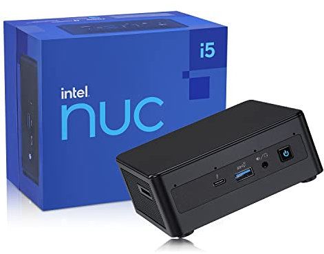 Intel NUC 11 Barebone Mini PC, Core i5-1135G7 Mini Computer, 4 Core 8 Thread (max 4,2GHz), 8MB Cache, 28W Iris Xe Graphics NUC PC Windows 10 Pro