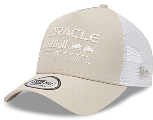 New Era A-Frame Snapback Trucker Cap - Red Bull Racing Stone