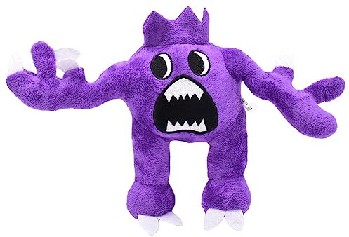 Ropniik Horror Plüschpuppe,Horror Cartoon Animation Patchwork Plüschtier, 26x24cm Horror Plüschtier, Kleines Monster Plüschtier Spielzeug, Horror Plüsch Kinder Mädchen Junge