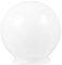 DOITOOL Ceiling Fan Lamp Replacement Clear Acrylic Lamp Post Globes for Light Fixtures 12cm Acrylic Replacement Globe Lamp Shade Ball Lampshade Cover Sphere Shade for Pendant Light