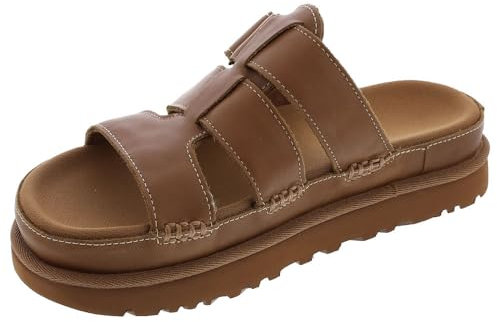 UGG Damen Goldenstar Slide Sandale, Hellbraun, 40 EU