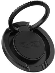 Rokform - MagSafe Compatible Sport Ring Grip and Stand, Thin Metal Cell Phone Ring Holder, Designed for MagSafe Compatible Phone Cases (Black)