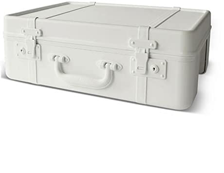 Werkzeugkästen Tragbarer Werkzeugkasten-Organizer Retro-große Aufbewahrungsbox Haushaltskoffer Aktenkoffer Kunststoff-Werkzeugkasten mit großem Fassungsvermögen for die Aufbewahrung von Bastelarbeiten