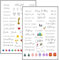 MilaBoo® Kerzentattoos Mix I DIY Aufkleber für besondere Anlässe, einfache Anwendung, vielseitig einsetzbar (Mix)