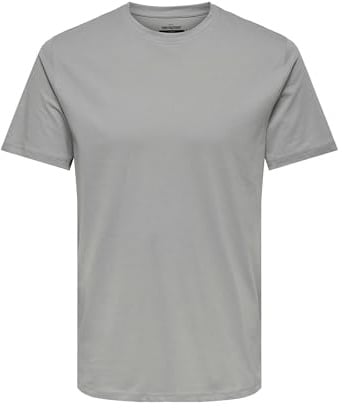 Only & Sons Herren Onsmax Life Ss Stitch Tee Noos Onsmax Life Ss Stitch Tee Noos (1er Pack)