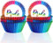 200 Stück Mini Muffins Papierförmchen,Regenbogen Muffinförmchen Papier,Cupcake Förmchen,Gay LGBTQ Regenbogen Pride Muffinförmchen Papier Klein für Backen, Dessert Valentinstag Geburtstag Hochzeit Deko