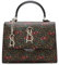 Steve Madden Damen Top Handle Crossbody Lattuca Umhängetasche mit Tragegriff Oben, Mehrfarbig/Meereswellen (Ocean Tides)