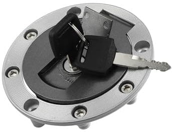 Partuto 1 Set Motorbike Gas Tank Cover Fuel Tank Cap with Keys for Yamaha Replacement